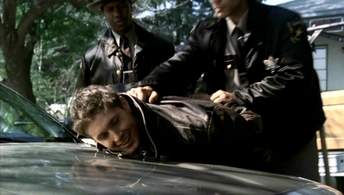 Dean on Car